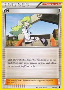 N (Supporter) - BW100 (Deck Exclusives) Light Play