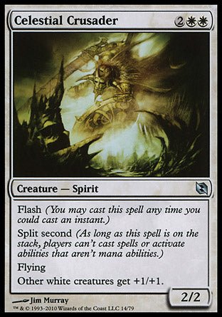 Celestial Crusader (Duel Decks: Elspeth vs Tezzeret) Near Mint - Nick Nack's Full Frontal Attack
