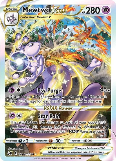 Mewtwo VSTAR (Crown Zenith: Galarian Gallery) Near Mint Holofoil