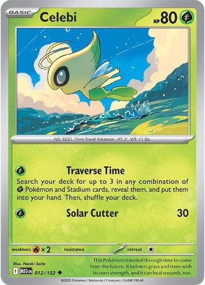 Celebi (ME01: Mega Evolution) Near Mint Reverse Holofoil