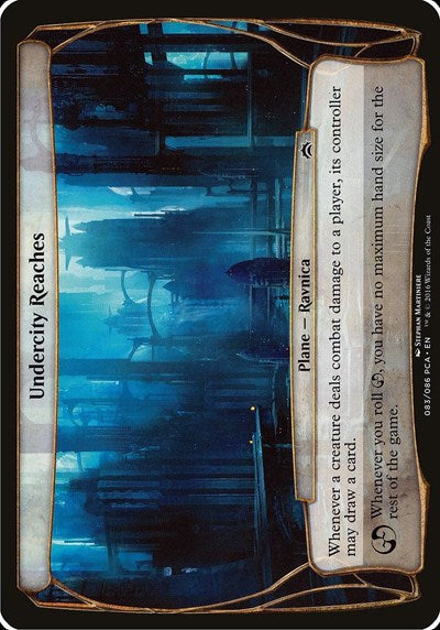 Undercity Reaches (Planechase Anthology) (Oversize Cards) Near Mint