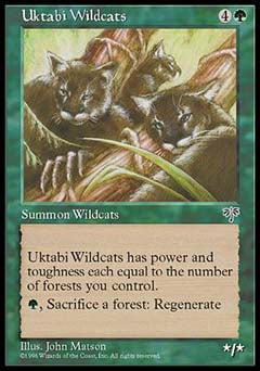 Uktabi Wildcats (Mirage) Heavy Play