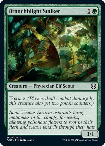 Branchblight Stalker (Phyrexia: All Will Be One) Near Mint - Nick Nack's Full Frontal Attack