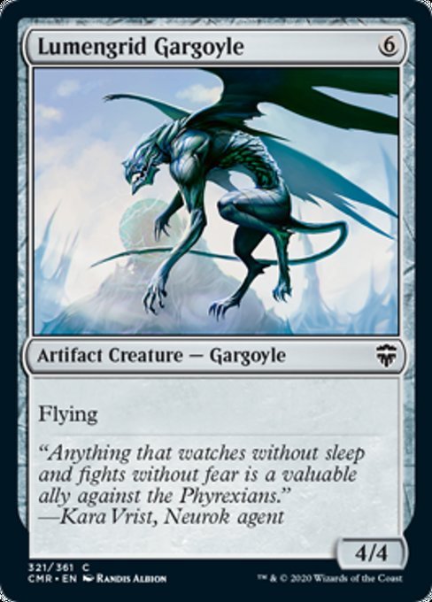 Lumengrid Gargoyle (Commander Legends) Near Mint - Nick Nack's Full Frontal Attack