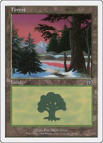 Forest (48) (Promos: Deckmasters Garfield vs Finkel) Near Mint - Nick Nack's Full Frontal Attack