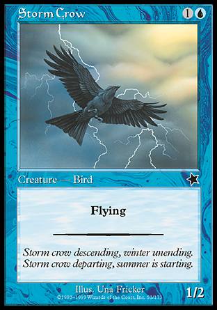 Storm Crow (Starter 1999) Light Play - Nick Nack's Full Frontal Attack