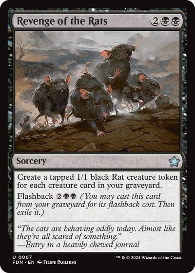 Revenge of the Rats (Foundations) Near Mint - Nick Nack's Full Frontal Attack