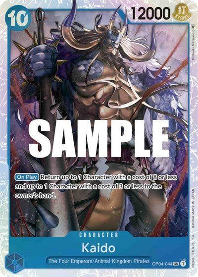 Kaido (Kingdoms of Intrigue) Near Mint Foil - Nick Nack's Full Frontal Attack