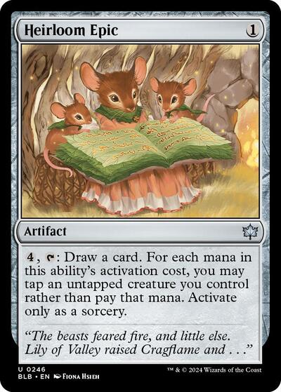 Heirloom Epic (Bloomburrow) Near Mint