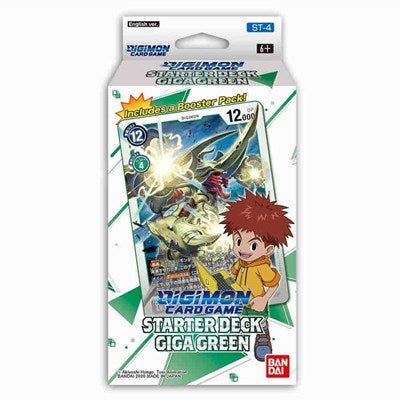 Giga Green Starter Deck - Nick Nack's Full Frontal Attack