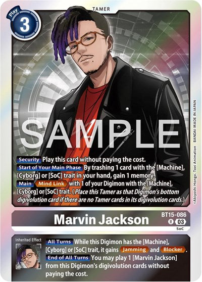 Marvin Jackson (Exceed Apocalypse) Near Mint Foil