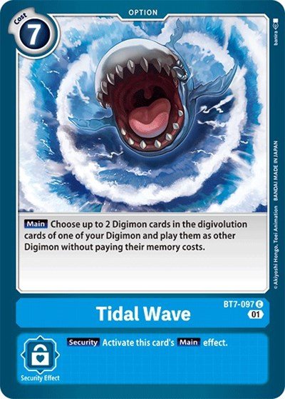 Tidal Wave (The Next Adventure) Near Mint - Nick Nack's Full Frontal Attack