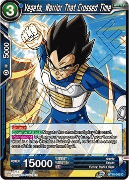 Vegeta, Warrior That Crossed Time (Rise of the Unison Warrior) Near Mint - Nick Nack's Full Frontal Attack