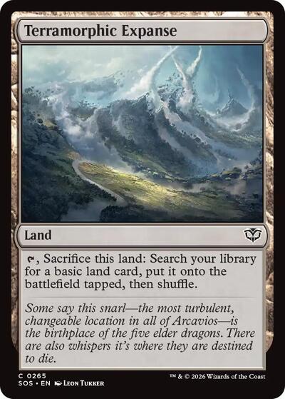 Terramorphic Expanse (Secrets of Strixhaven) Near Mint