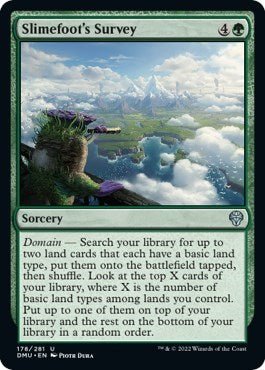 Slimefoot's Survey (Dominaria United) Near Mint - Nick Nack's Full Frontal Attack