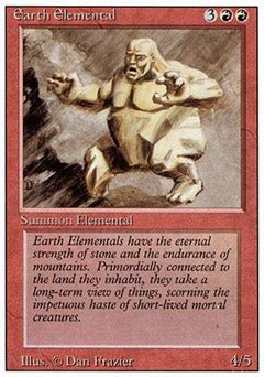 Earth Elemental (Revised) Near Mint - Nick Nack's Full Frontal Attack