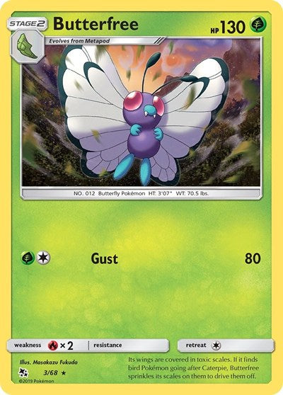 Butterfree (Hidden Fates) Near Mint