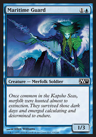 Maritime Guard (Magic 2011 Core Set) Near Mint - Nick Nack's Full Frontal Attack