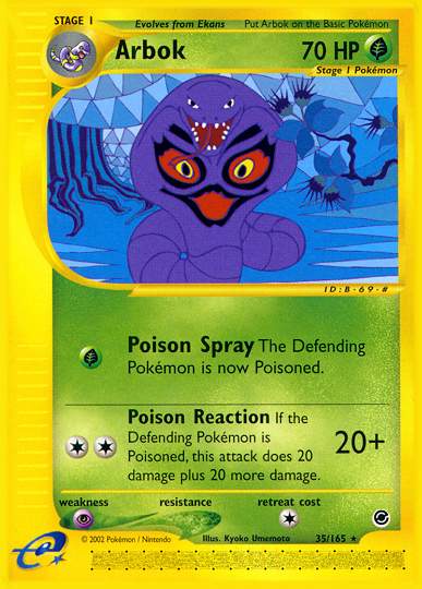 Arbok (Expedition) Light Play