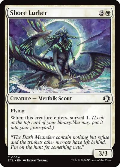 Shore Lurker (Lorwyn Eclipsed) Near Mint - Nick Nack's Full Frontal Attack