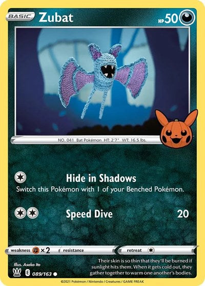 Zubat (Trick or Trade BOOster Bundle) Near Mint