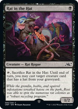 Rat in the Hat (Unfinity) Near Mint - Nick Nack's Full Frontal Attack