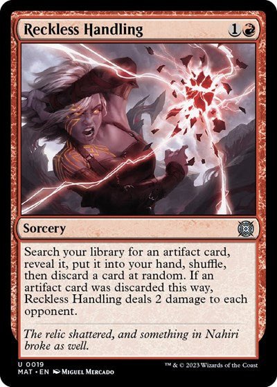 Reckless Handling (March of the Machine: The Aftermath) Near Mint - Nick Nack's Full Frontal Attack