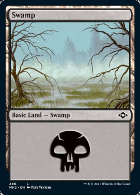 Swamp (486) (Modern Horizons 2) Near Mint