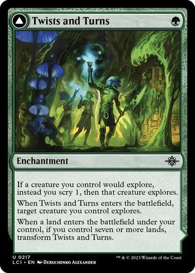 Twists and Turns (The Lost Caverns of Ixalan) Near Mint - Nick Nack's Full Frontal Attack