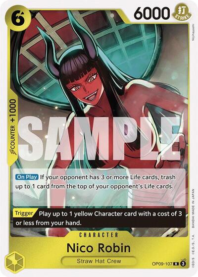 Nico Robin (107) (Emperors in the New World) Near Mint Foil