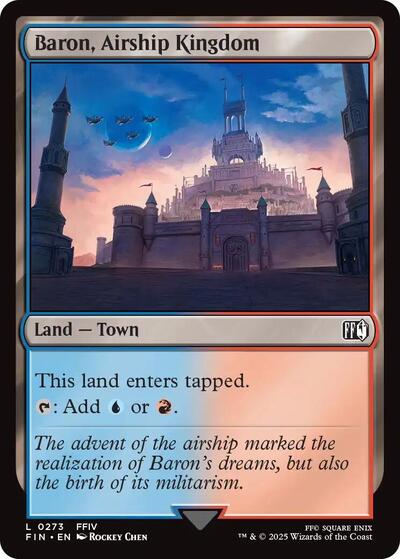 Baron, Airship Kingdom (Universes Beyond: FINAL FANTASY) Near Mint - Nick Nack's Full Frontal Attack