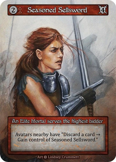Seasoned Sellsword (Alpha) Near Mint