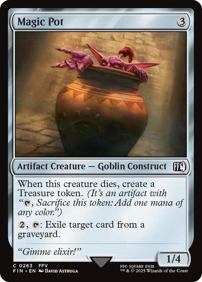 Magic Pot (Universes Beyond: FINAL FANTASY) Near Mint Foil - Nick Nack's Full Frontal Attack
