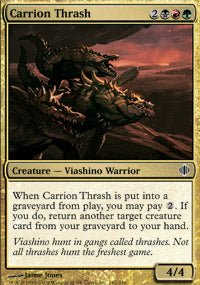 Carrion Thrash (Shards of Alara) Light Play - Nick Nack's Full Frontal Attack