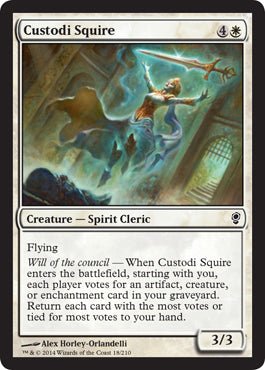 Custodi Squire (Conspiracy) Near Mint - Nick Nack's Full Frontal Attack