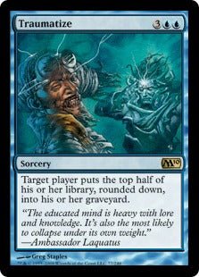 Traumatize (Magic 2010 Core Set) Light Play - Nick Nack's Full Frontal Attack