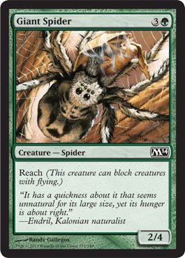 Giant Spider (Magic 2014 Core Set) Near Mint - Nick Nack's Full Frontal Attack