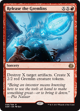 Release the Gremlins (Aether Revolt) Near Mint - Nick Nack's Full Frontal Attack