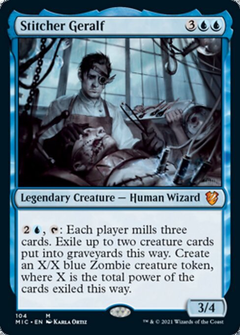Stitcher Geralf (Commander 2021 Midnight Hunt) Near Mint - Nick Nack's Full Frontal Attack