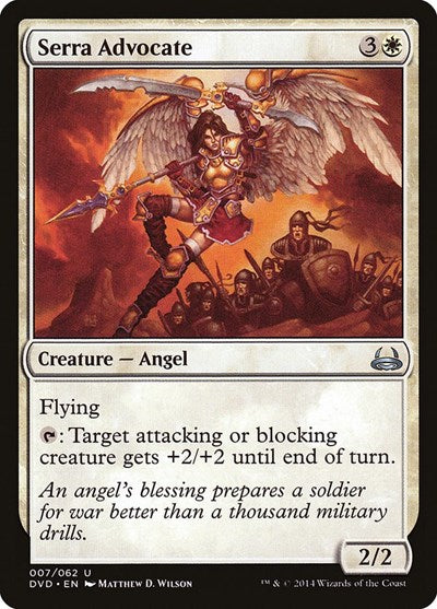 Serra Advocate (Duel Decks: Anthology) Near Mint