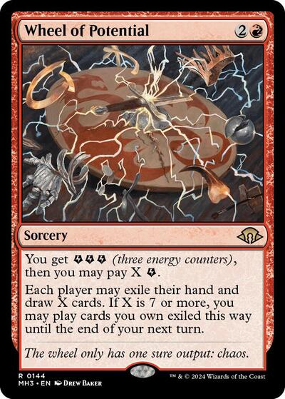 Wheel of Potential (Modern Horizons 3) Near Mint - Nick Nack's Full Frontal Attack