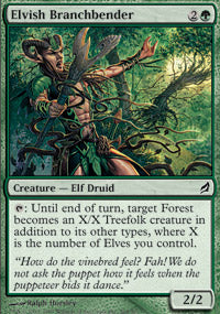 Elvish Branchbender (Lorwyn) Light Play