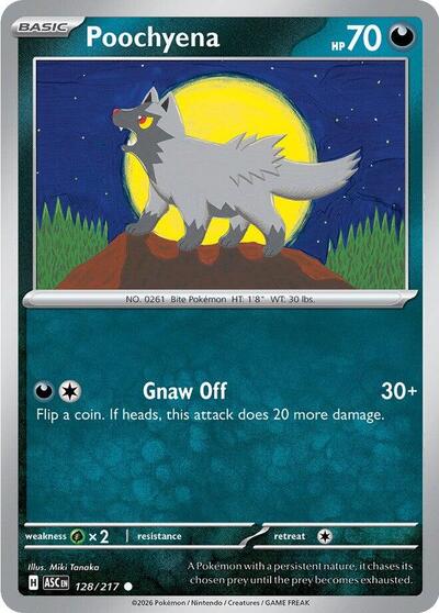 Poochyena (ME: Ascended Heroes) Near Mint