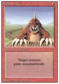 Burrowing (Revised) Near Mint - Nick Nack's Full Frontal Attack