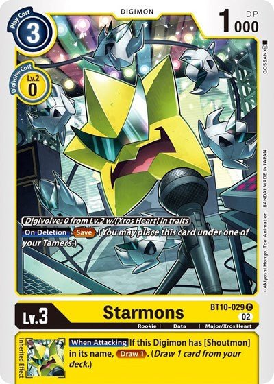 Starmons (Xros Encounter) Near Mint - Nick Nack's Full Frontal Attack