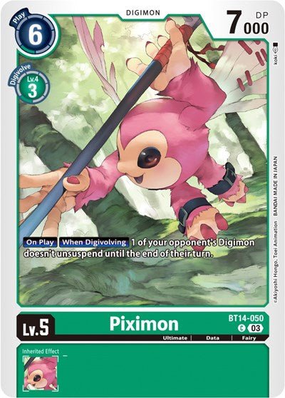 Piximon (Blast Ace) Near Mint - Nick Nack's Full Frontal Attack
