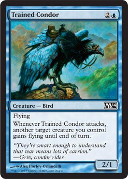 Trained Condor (Magic 2014 Core Set) Near Mint - Nick Nack's Full Frontal Attack