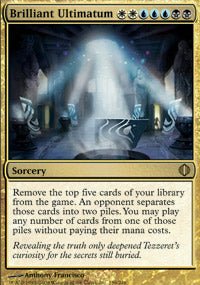 Brilliant Ultimatum (Shards of Alara) Medium Play - Nick Nack's Full Frontal Attack