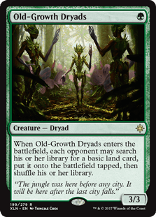 Old - Growth Dryads (Ixalan) Near Mint - Nick Nack's Full Frontal Attack