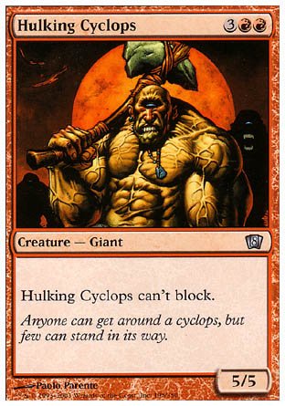 Hulking Cyclops (8th Edition) Near Mint - Nick Nack's Full Frontal Attack
